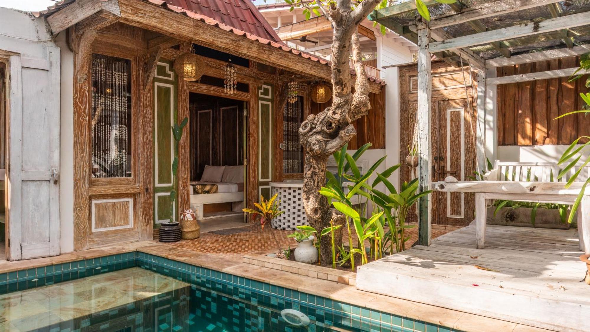 Jawa House Private Villas Gili Trawangan Eksteriør bilde